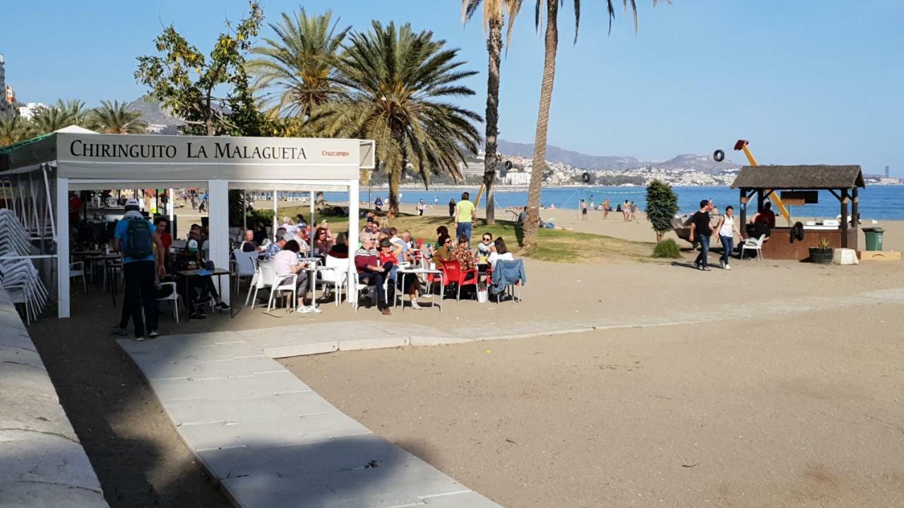Malagueta Cervantes 말라가 외부 사진